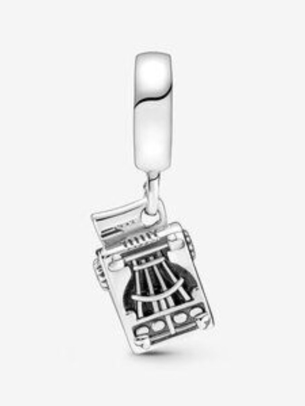 Pandora Typewriter Dangle Charm - Picture 2 of 2